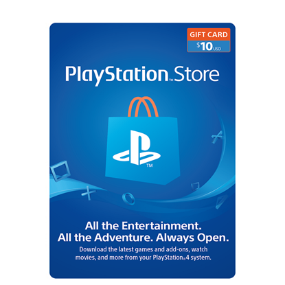 Buy PSN Gift Card - USD 10$ (India): OfficialReseller.com: Gift Cards pay in Indian Rupees get 10$ worth of PSN gift card