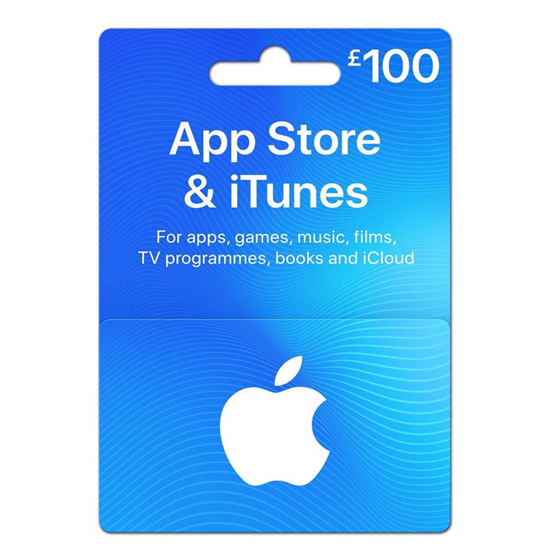 Buy iTunes Gift Card - UK 100£ (India): OfficialReseller.com: Gift Cards pay in Indian Rupees get UK 100£ worth of iTunes gift card