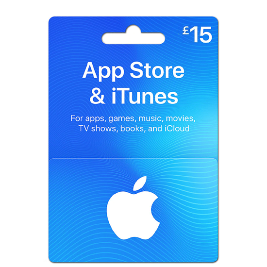 Buy iTunes Gift Card - UK 15£ (India): OfficialReseller.com: Gift Cards pay in Indian Rupees get UK 15£ worth of iTunes gift card
