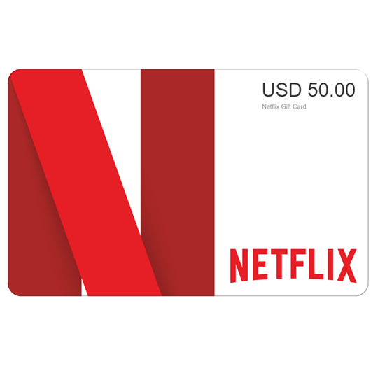 Buy netflix Gift Card - USD 50$ (India): OfficialReseller.com: Gift Cards pay in Indian Rupees get 50$ worth of netflix gift card
