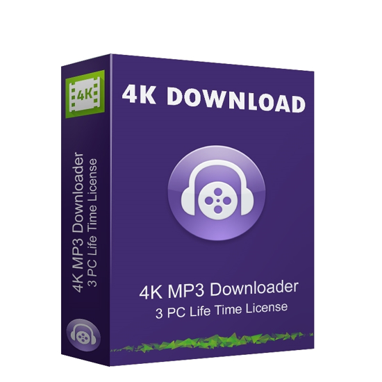 Buy 4K YouTube to MP3 3 PC Life Time India