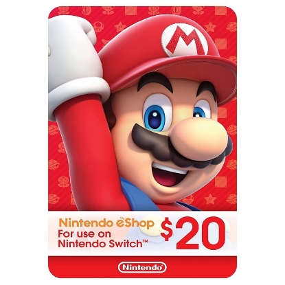 Buy Nintendo eShop Card USD 20$ (USA) - OfficialReseller.com Pay in Indian Rupees